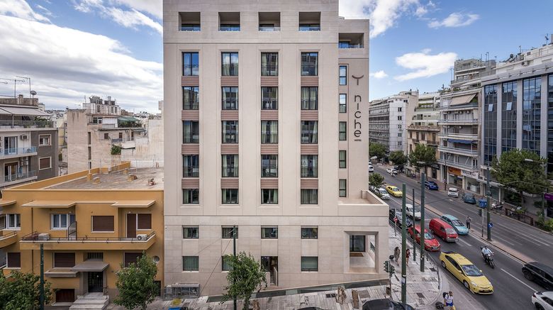 <b>niche hotel Athens Exterior</b>. Images powered by <a href="https://www.leonardoworldwide.com/" title="Leonardo Worldwide" target="_blank">Leonardo</a>.