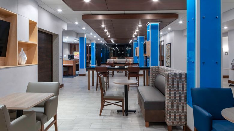 <b>Holiday Inn Express & Suites The Dalles Lobby</b>. Images powered by <a href="https://www.leonardoworldwide.com/" title="Leonardo Worldwide" target="_blank">Leonardo</a>.