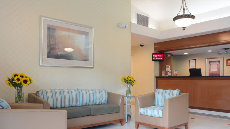 <b>Red Roof Inn San Dimas - Fairplex Lobby</b>. Images powered by <a href="https://www.leonardoworldwide.com/" title="Leonardo Worldwide" target="_blank">Leonardo</a>.