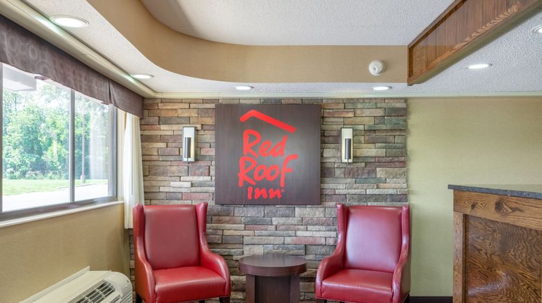 <b>Red Roof Inn Kalamazoo East–Expo Center Lobby</b>. Images powered by <a href="https://www.leonardoworldwide.com/" title="Leonardo Worldwide" target="_blank">Leonardo</a>.