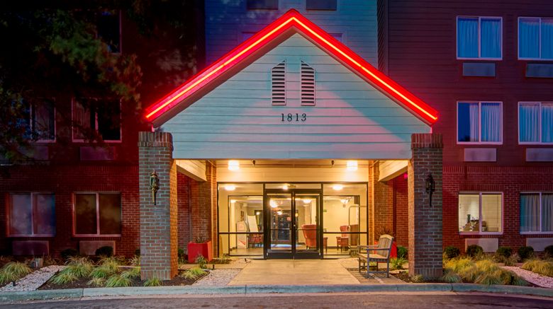 <b>Red Roof PLUS+ Raleigh Downtown-NCSU Exterior</b>. Images powered by <a href="https://www.leonardoworldwide.com/" title="Leonardo Worldwide" target="_blank">Leonardo</a>.