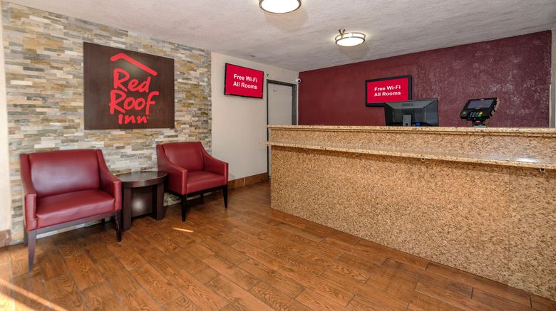 <b>Red Roof Inn Jacksonville - Cruise Port Lobby</b>. Images powered by <a href="https://www.leonardoworldwide.com/" title="Leonardo Worldwide" target="_blank">Leonardo</a>.