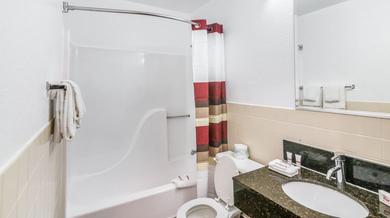 <b>Red Roof Inn Palmdale - Lancaster Room</b>. Images powered by <a href="https://www.leonardoworldwide.com/" title="Leonardo Worldwide" target="_blank">Leonardo</a>.