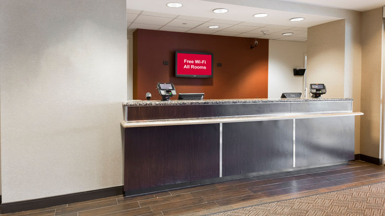 <b>Red Roof PLUS+ Long Island Garden City Lobby</b>. Images powered by <a href="https://www.leonardoworldwide.com/" title="Leonardo Worldwide" target="_blank">Leonardo</a>.