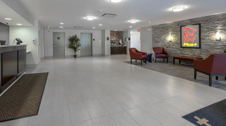 <b>Red Roof PLUS+ Boston-Mansfield/ Foxboro Lobby</b>. Images powered by <a href="https://www.leonardoworldwide.com/" title="Leonardo Worldwide" target="_blank">Leonardo</a>.
