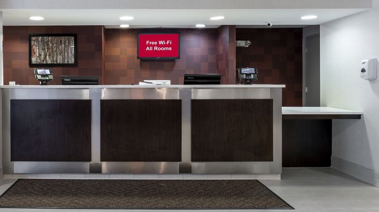<b>Red Roof PLUS+ Boston-Mansfield/ Foxboro Lobby</b>. Images powered by <a href="https://www.leonardoworldwide.com/" title="Leonardo Worldwide" target="_blank">Leonardo</a>.