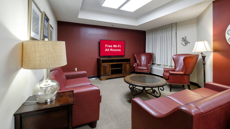 <b>Red Roof PLUS+ Palm Coast Lobby</b>. Images powered by <a href="https://www.leonardoworldwide.com/" title="Leonardo Worldwide" target="_blank">Leonardo</a>.
