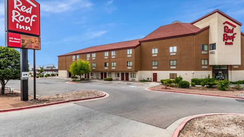 <b>Red Roof Inn El Paso West Exterior</b>. Images powered by <a href="https://www.leonardoworldwide.com/" title="Leonardo Worldwide" target="_blank">Leonardo</a>.