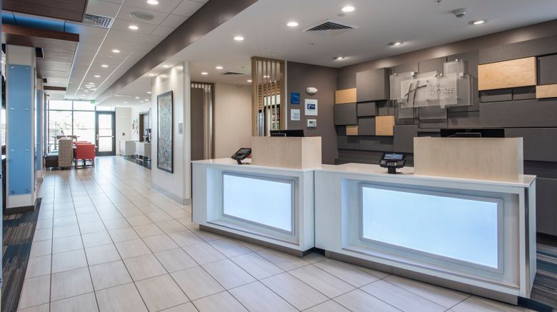 <b>Holiday Inn Express & Stes Happy Valley Lobby</b>. Images powered by <a href="https://www.leonardoworldwide.com/" title="Leonardo Worldwide" target="_blank">Leonardo</a>.