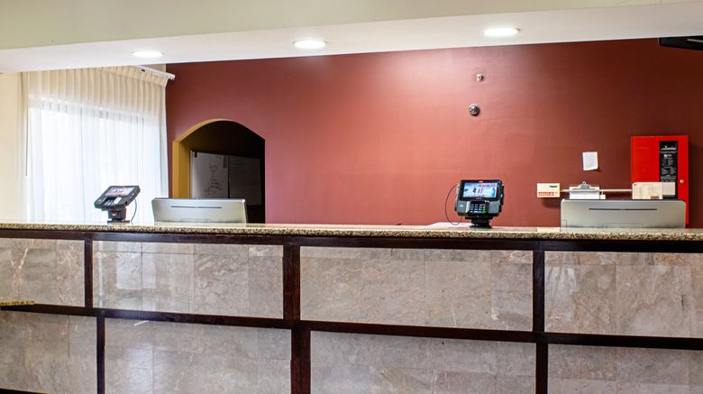<b>Red Roof Inn Suites Middletown-Franklin Lobby</b>. Images powered by <a href="https://www.leonardoworldwide.com/" title="Leonardo Worldwide" target="_blank">Leonardo</a>.