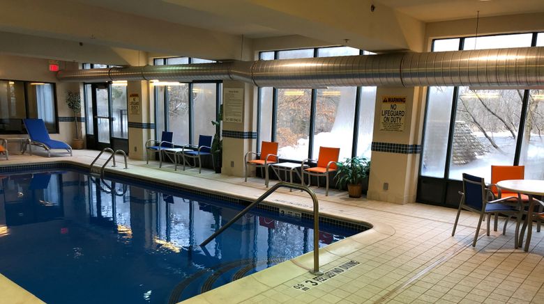 <b>Holiday Inn Express Syracuse Airport Pool</b>. Images powered by <a href="https://leonardo.com/" title="Leonardo Worldwide" target="_blank">Leonardo</a>.