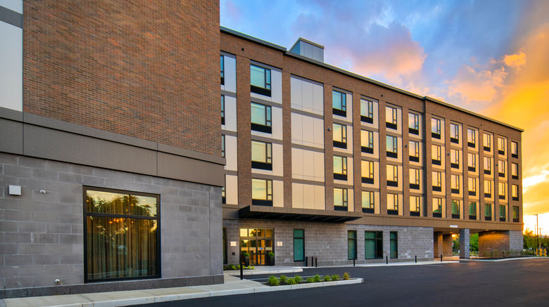 <b>Holiday Inn Express Boston Logan Airport Exterior</b>. Images powered by <a href="https://www.leonardoworldwide.com/" title="Leonardo Worldwide" target="_blank">Leonardo</a>.