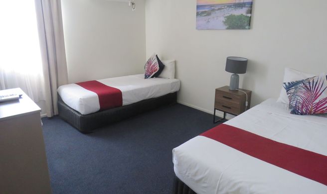 Burk and Wills Motel Room