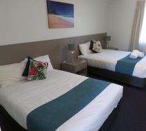 Burk and Wills Motel Room
