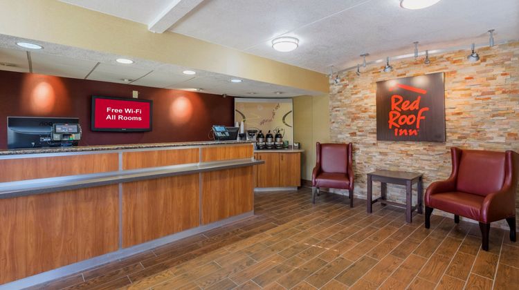 Red Roof Inn Jacksonville Airport Lobby