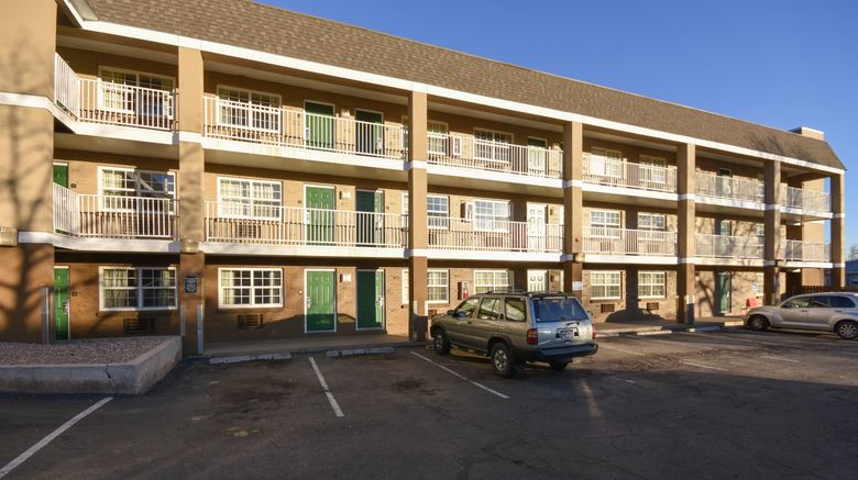 <b>HomeTowne Studios Denver - Lakewood West Exterior</b>. Images powered by <a href="https://www.leonardoworldwide.com/" title="Leonardo Worldwide" target="_blank">Leonardo</a>.