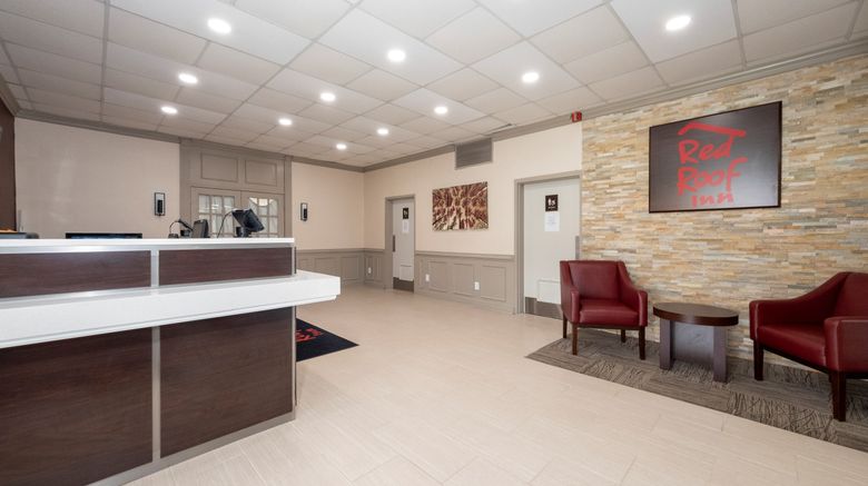 <b>Red Roof Inn Petersburg-Fort Lee Lobby</b>. Images powered by <a href="https://www.leonardoworldwide.com/" title="Leonardo Worldwide" target="_blank">Leonardo</a>.