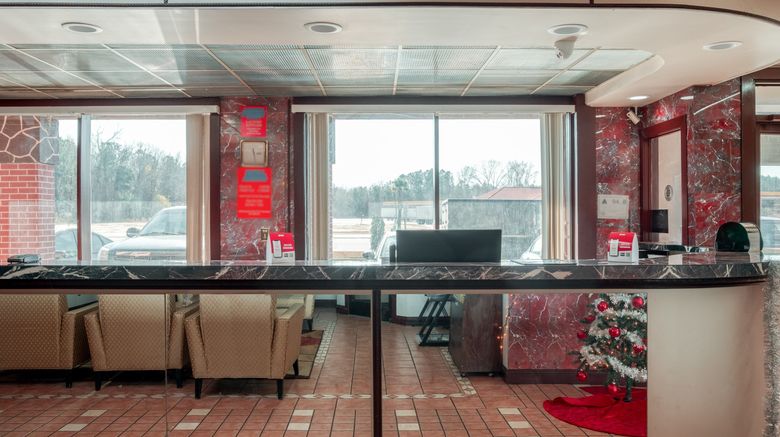<b>OYO Hotel Wade Fayetteville I-95 Lobby</b>. Images powered by <a href="https://www.leonardoworldwide.com/" title="Leonardo Worldwide" target="_blank">Leonardo</a>.
