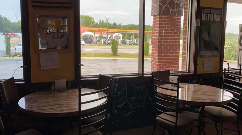 <b>OYO Hotel Wade Fayetteville I-95 Restaurant</b>. Images powered by <a href="https://www.leonardoworldwide.com/" title="Leonardo Worldwide" target="_blank">Leonardo</a>.