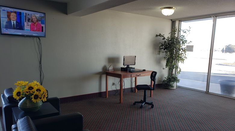 <b>OYO Hotel Goodland KS Hwy 24 Lobby</b>. Images powered by <a href="https://www.leonardoworldwide.com/" title="Leonardo Worldwide" target="_blank">Leonardo</a>.