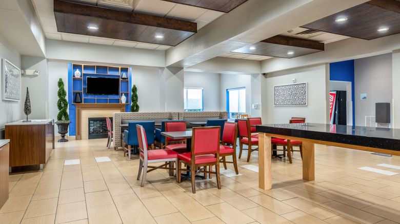 <b>Holiday Inn Express Hotel & Suites Restaurant</b>. Images powered by <a href="https://www.leonardoworldwide.com/" title="Leonardo Worldwide" target="_blank">Leonardo</a>.