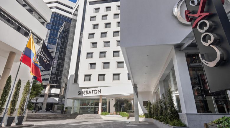 Sheraton Quito Hotel Exterior. Images powered by <a href="http://www.leonardo.com" target="_blank" rel="noopener">Leonardo</a>.