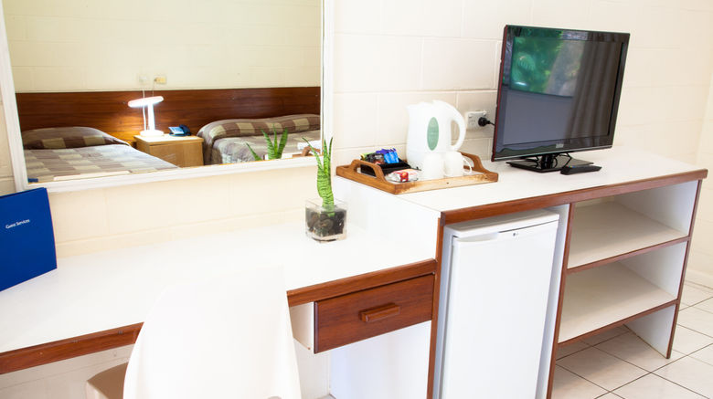 <b>Huon Gulf Hotel & Apartments Room</b>. Images powered by <a href="https://www.leonardoworldwide.com/" title="Leonardo Worldwide" target="_blank">Leonardo</a>.