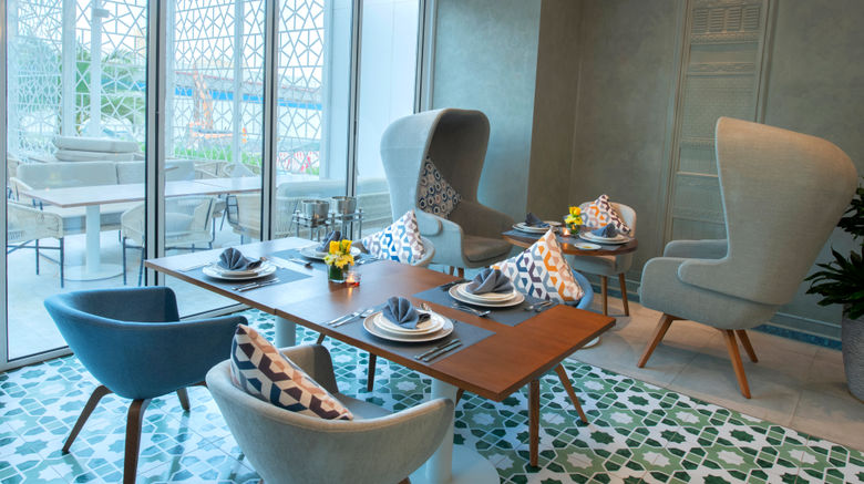 <b>Ascott Rafal Olaya Riyadh Restaurant</b>. Images powered by <a href="https://www.leonardoworldwide.com/" title="Leonardo Worldwide" target="_blank">Leonardo</a>.