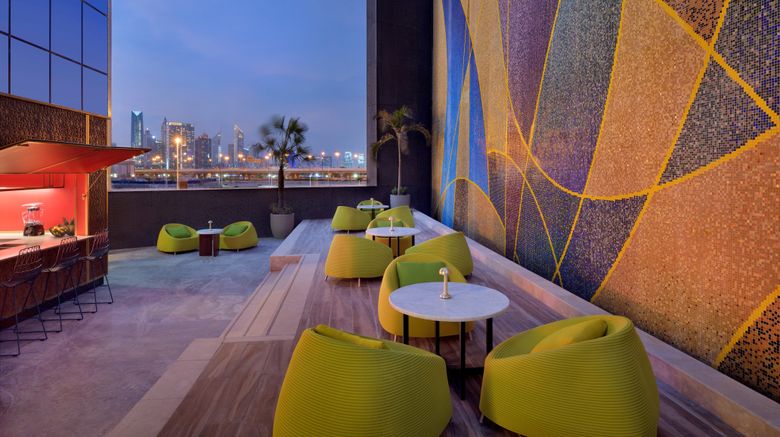 <b>Hotel Indigo Dubai Downtown Lobby</b>. Images powered by <a href="https://www.leonardoworldwide.com/" title="Leonardo Worldwide" target="_blank">Leonardo</a>.
