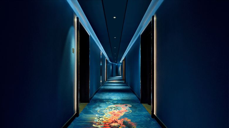 <b>Hotel Indigo Dubai Downtown Lobby</b>. Images powered by <a href="https://www.leonardoworldwide.com/" title="Leonardo Worldwide" target="_blank">Leonardo</a>.