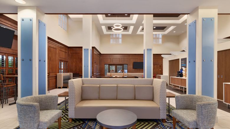 <b>Holiday Inn Express & Stes Mt Pleasant Lobby</b>. Images powered by <a href="https://www.leonardoworldwide.com/" title="Leonardo Worldwide" target="_blank">Leonardo</a>.