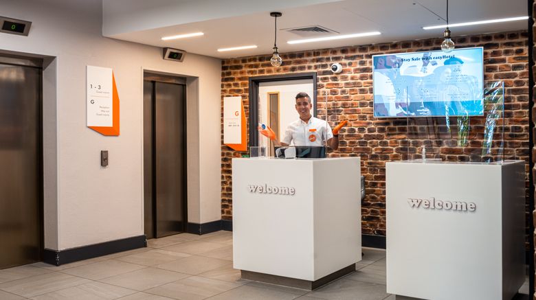 <b>easyHotel Milton Keynes Central Lobby</b>. Images powered by <a href="https://www.leonardoworldwide.com/" title="Leonardo Worldwide" target="_blank">Leonardo</a>.