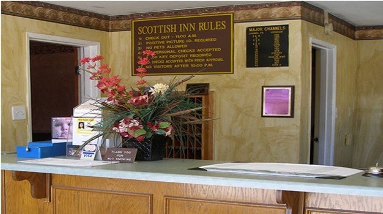 <b>Scottish Inn Lobby</b>. Images powered by <a href="https://www.leonardoworldwide.com/" title="Leonardo Worldwide" target="_blank">Leonardo</a>.