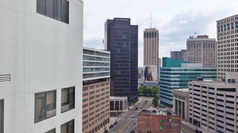 <b>Hotel Indigo Detroit Downtown Exterior</b>. Images powered by <a href="https://www.leonardoworldwide.com/" title="Leonardo Worldwide" target="_blank">Leonardo</a>.