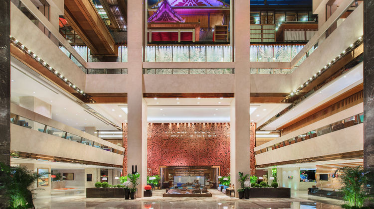 Crowne Plaza Hotel Sun Palace Beijing Lobby