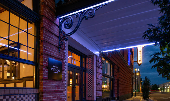 Hotel Indigo Spokane Exterior