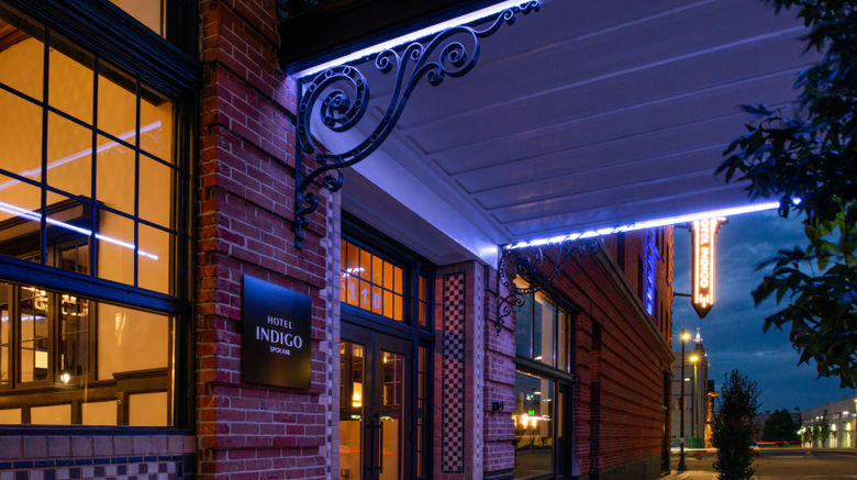 <b>Hotel Indigo Spokane Exterior</b>. Images powered by <a href="https://www.leonardoworldwide.com/" title="Leonardo Worldwide" target="_blank">Leonardo</a>.
