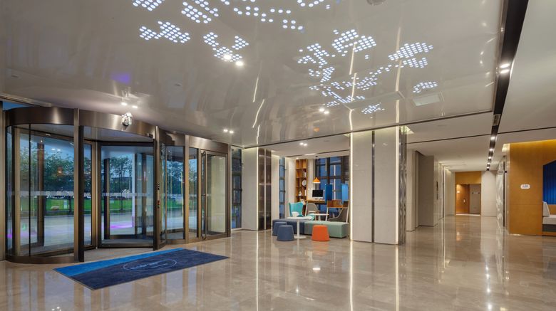 <b>Holiday Inn Express Pinghu Lobby</b>. Images powered by <a href="https://www.leonardoworldwide.com/" title="Leonardo Worldwide" target="_blank">Leonardo</a>.