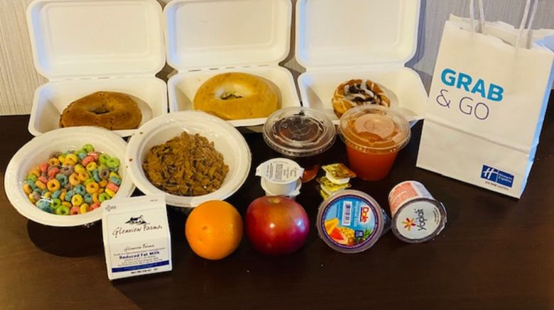 <b>Holiday Inn Express Maspeth Restaurant</b>. Images powered by <a href="https://www.leonardoworldwide.com/" title="Leonardo Worldwide" target="_blank">Leonardo</a>.