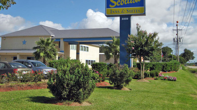 <b>Scottish Inns & Suites Angle Exterior</b>. Images powered by <a href="https://www.leonardoworldwide.com/" title="Leonardo Worldwide" target="_blank">Leonardo</a>.