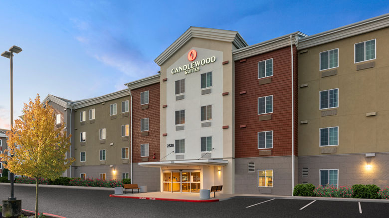 <b>Candlewood Suites Sumner-Puyallup Area Exterior</b>. Images powered by <a href="https://www.leonardoworldwide.com/" title="Leonardo Worldwide" target="_blank">Leonardo</a>.