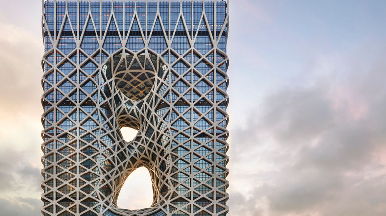<b>Morpheus at City of Dreams Exterior</b>. Images powered by <a href="https://www.leonardoworldwide.com/" title="Leonardo Worldwide" target="_blank">Leonardo</a>.