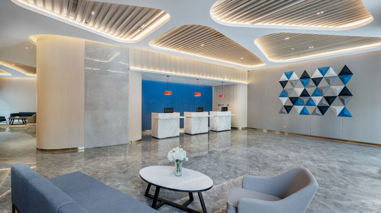 <b>Holiday Inn Express Changsha Shifu Lobby</b>. Images powered by <a href="https://www.leonardoworldwide.com/" title="Leonardo Worldwide" target="_blank">Leonardo</a>.