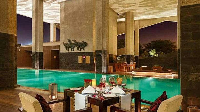 <b>Vivanta New Delhi, Dwarka Pool</b>. Images powered by <a href="https://www.leonardoworldwide.com/" title="Leonardo Worldwide" target="_blank">Leonardo</a>.