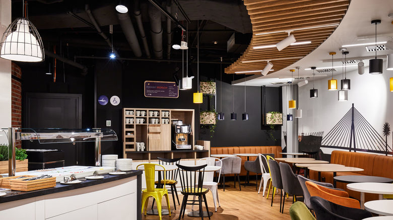 <b>Holiday Inn Express Warsaw - The HUB Restaurant</b>. Images powered by <a href="https://www.leonardoworldwide.com/" title="Leonardo Worldwide" target="_blank">Leonardo</a>.