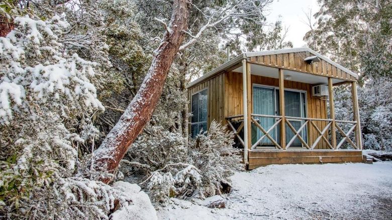 <b>Discovery Parks Cradle Mountain Exterior</b>. Images powered by <a href="https://www.leonardoworldwide.com/" title="Leonardo Worldwide" target="_blank">Leonardo</a>.