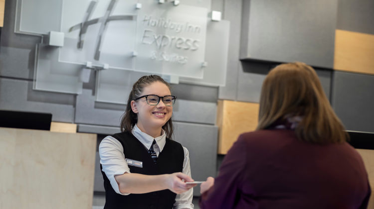 Holiday Inn Express & Suites Moncton Lobby