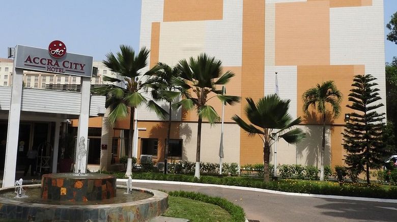 Accra City Hotel Exterior. Images powered by <a href="https://www.leonardoworldwide.com" target="_blank" rel="noopener">Leonardo</a>.