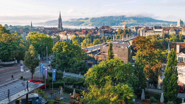<b>Swissotel Kursaal Bern Exterior</b>. Images powered by <a href="https://www.leonardoworldwide.com/" title="Leonardo Worldwide" target="_blank">Leonardo</a>.