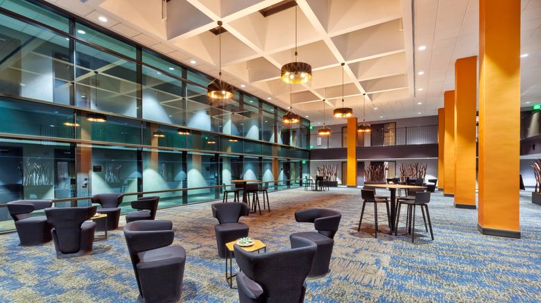 <b>Hotel Indigo Rochester Downtown Lobby</b>. Images powered by <a href="https://www.leonardoworldwide.com/" title="Leonardo Worldwide" target="_blank">Leonardo</a>.